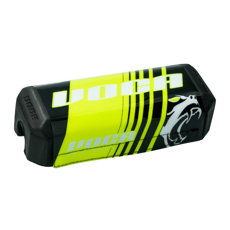 Mousse de guidon Voca Racing MOTO CROSS FF28 JAUNE SANS BARRE